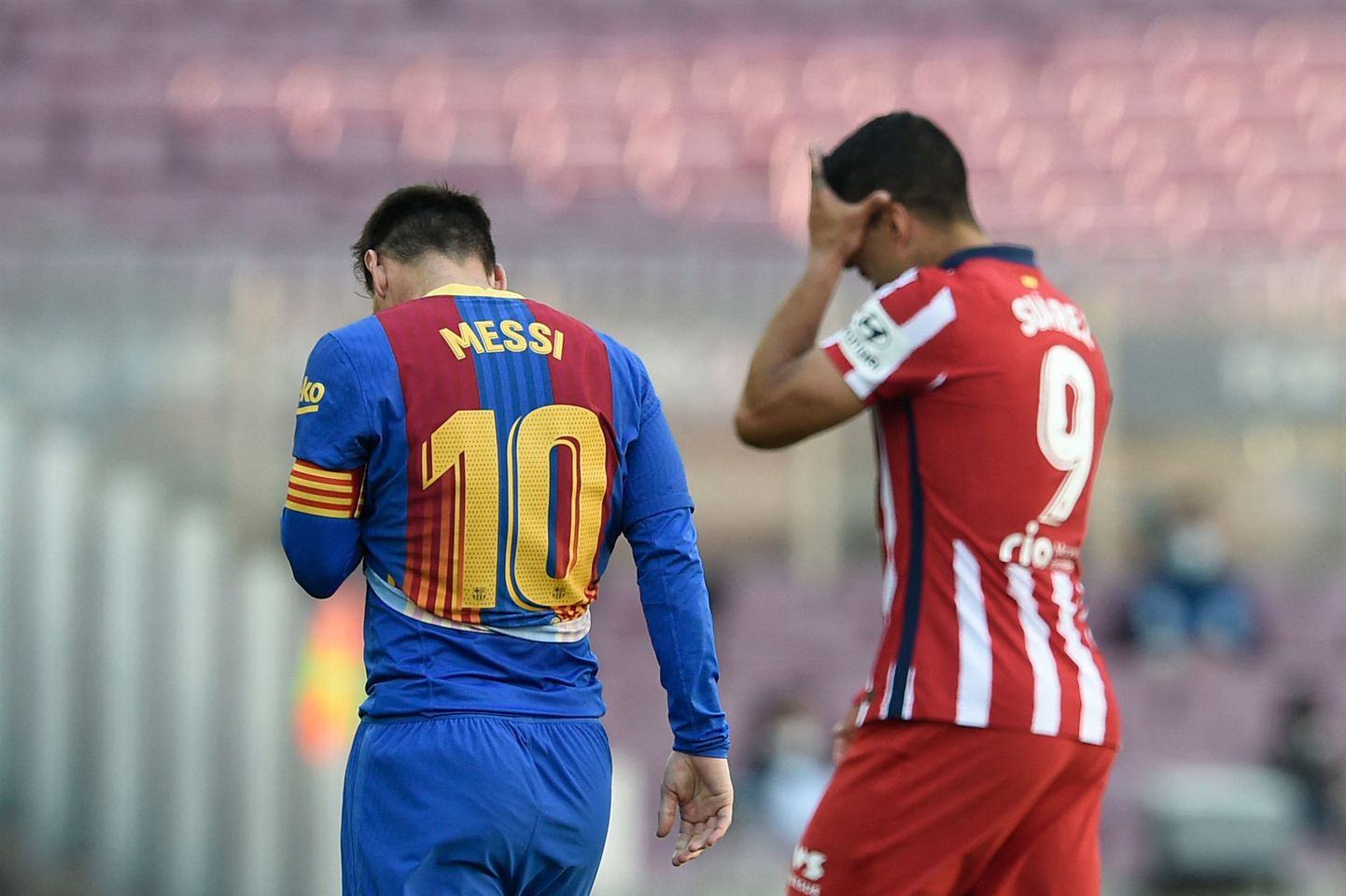 Vanad sõbrad Lionel Messi ja Luis Suarez ei suutnud kumbki väravat lüüa.