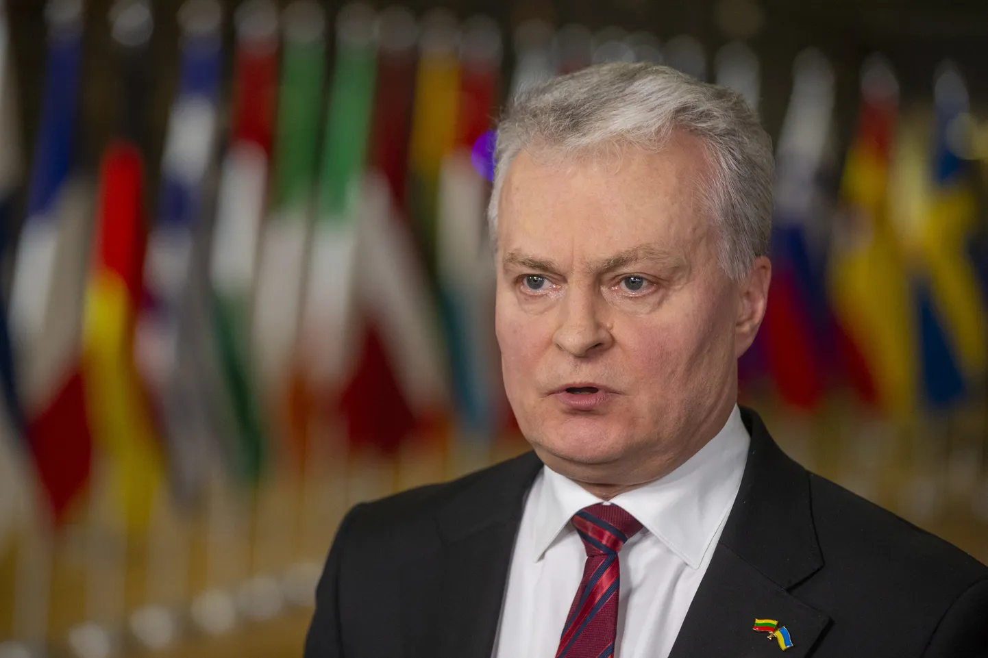 Leedu president Leedu president Gitanas Nausėda eelmisel nädalal.