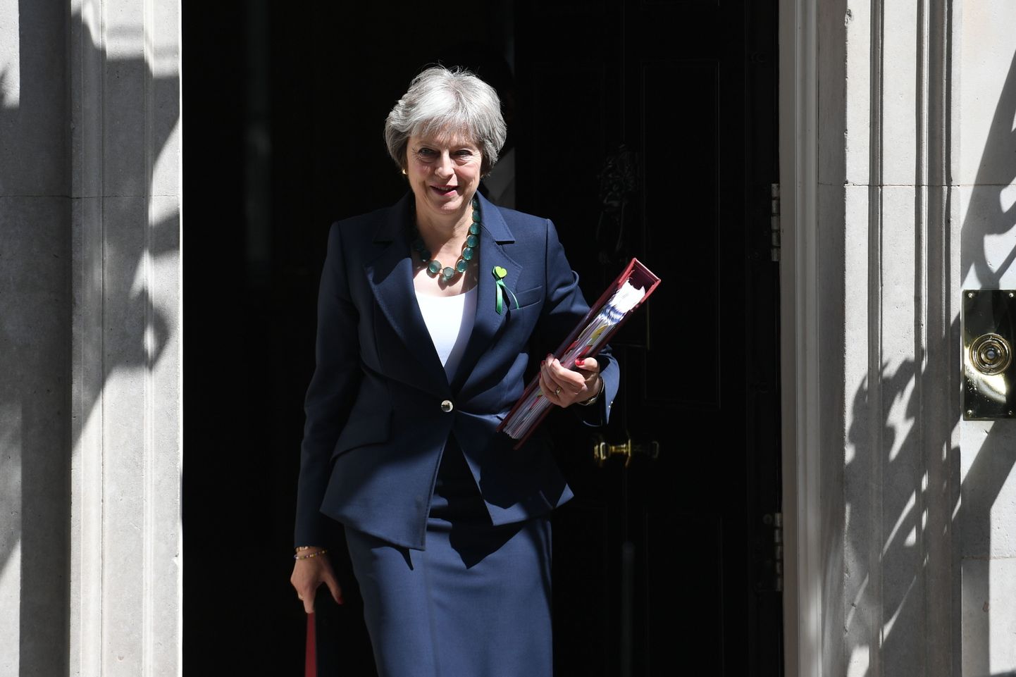 Suurbritannia peaminister Theresa May suundumas Parlamendi alamkotta küsimustele vastama.