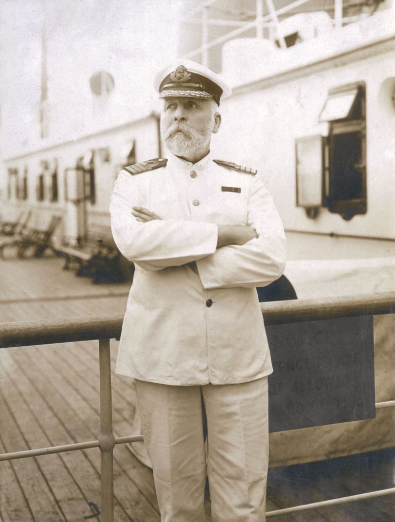 Titanicu kapten Edward Smith (1850 - 1912)