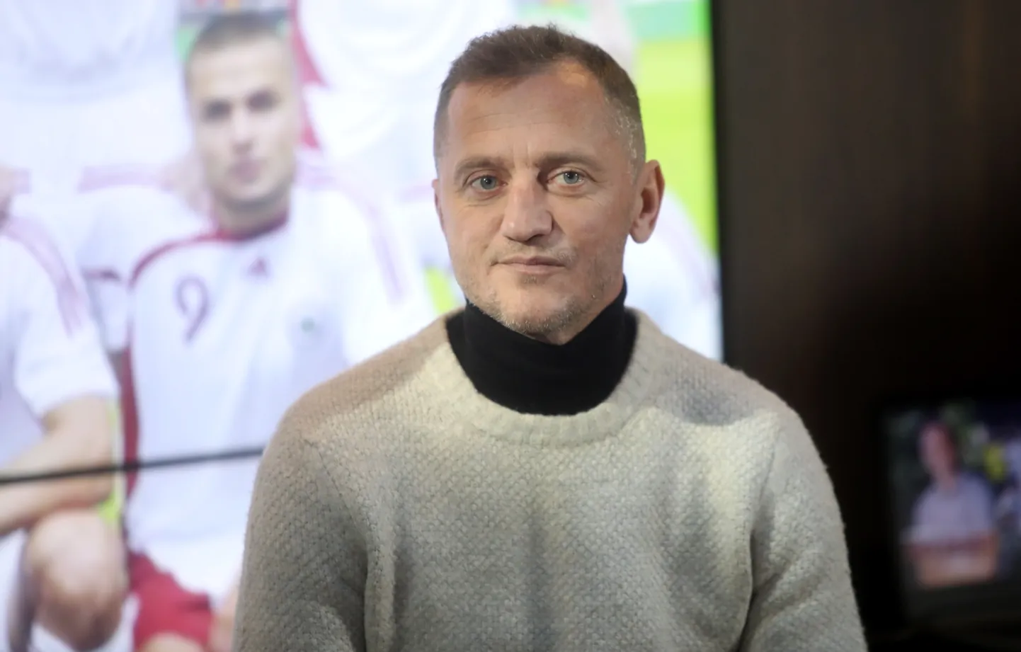 Бывший футболист сборной Латвии Андрей Рубин