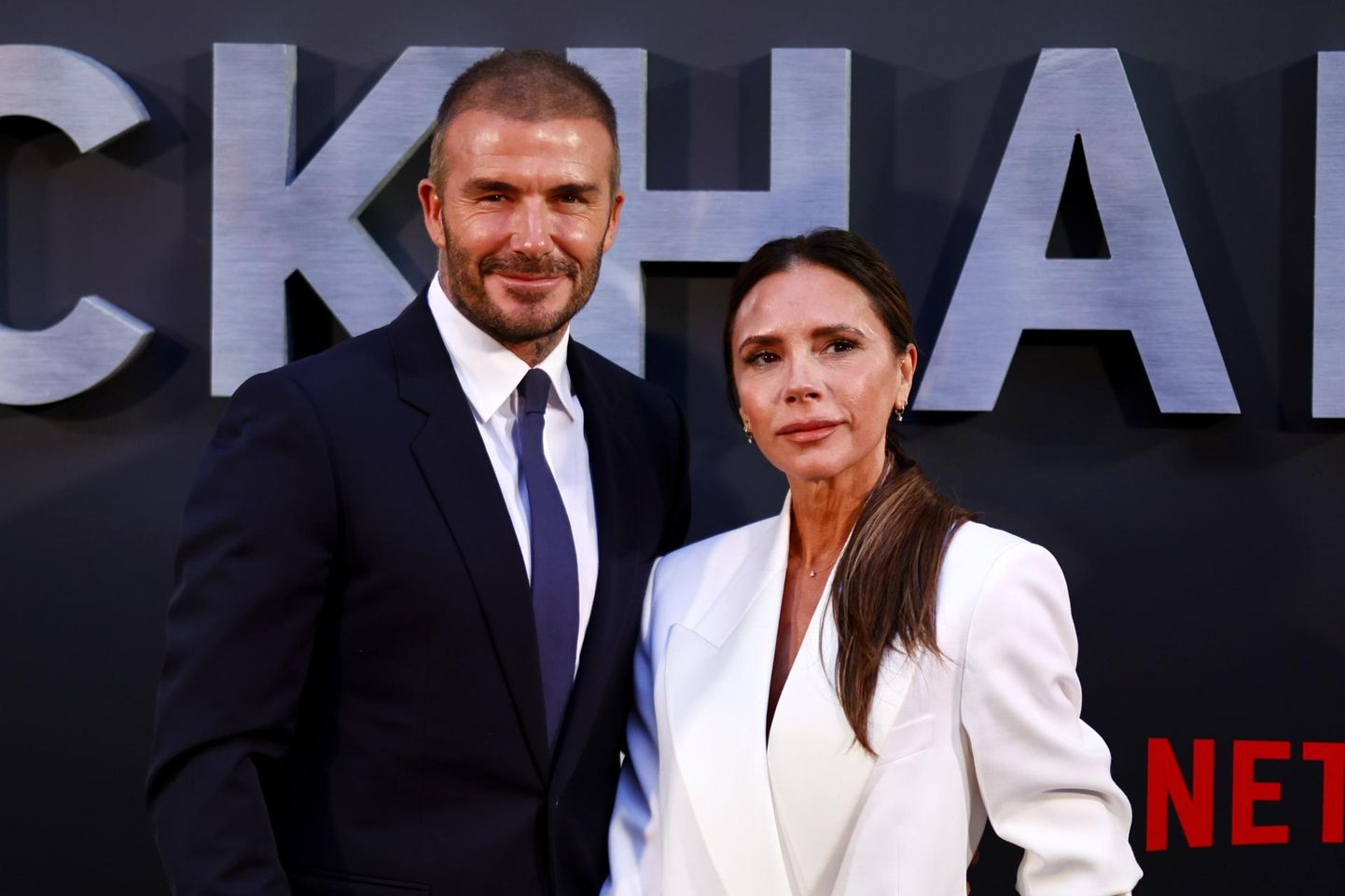 David ja Victoria Beckham dokumentaalsarja "Beckham" esilinastusel