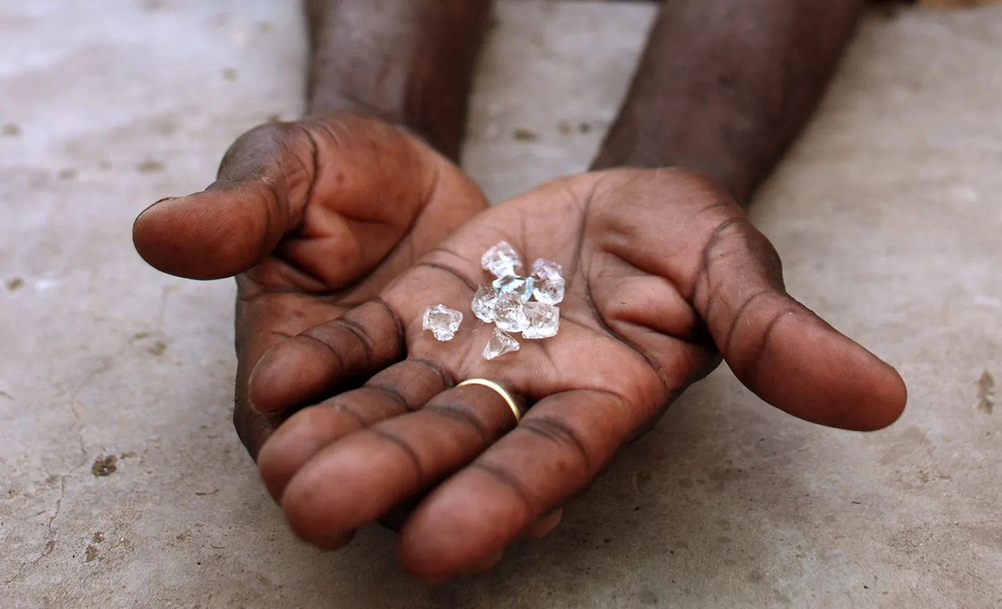 Zimbabwe teemandid on ka salakauba vedajate hulgas kõrges hinnas.