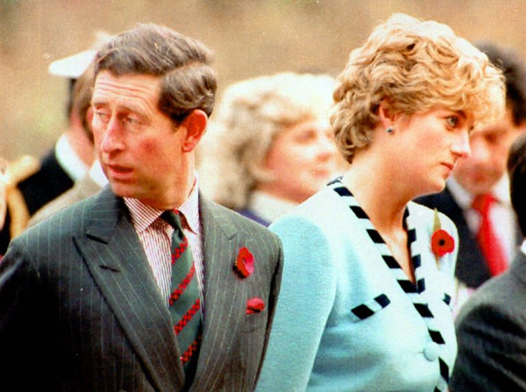 Prints Charles ja printsess Diana 1992