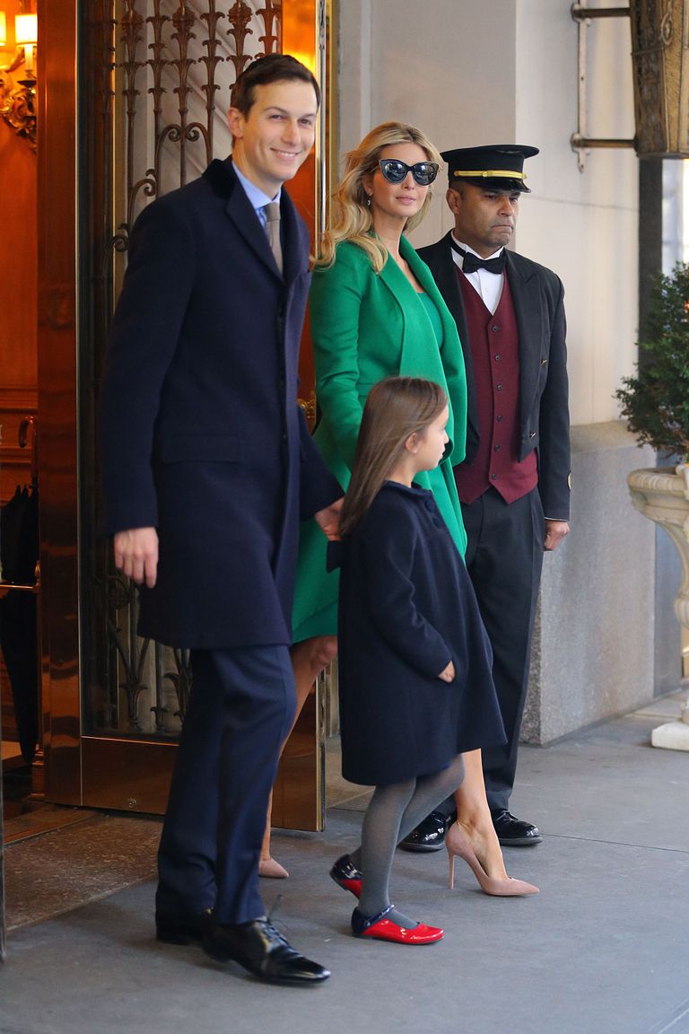 Ivanka Trump, Jared Kushner ja nende tütar Arabella