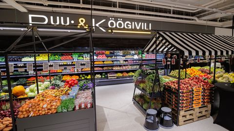 EL-i saagitrend: köögiviljade saak kerkis, puuviljad languses