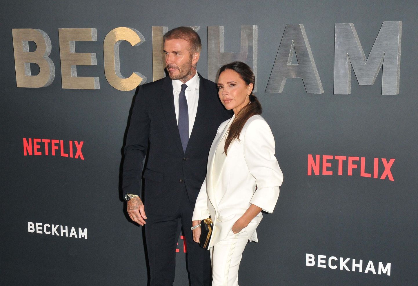 Victoria ja David Beckham.