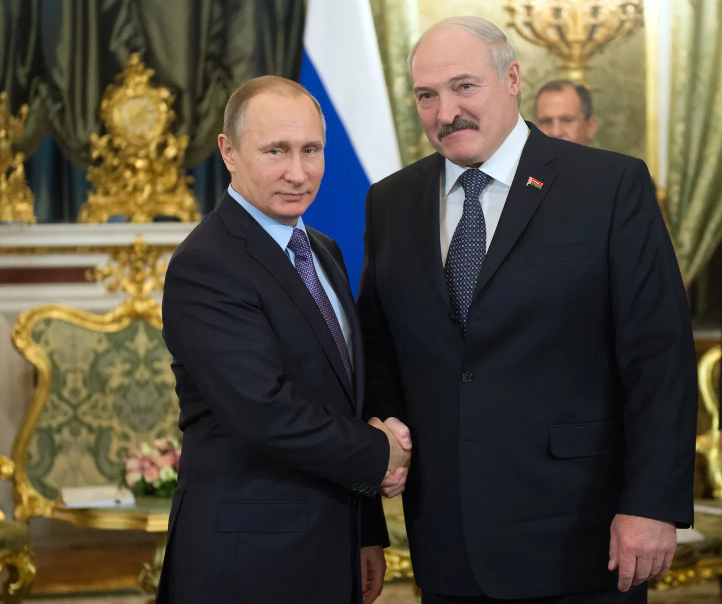 Vladimir Putin ja Aleksandr Lukašenko.