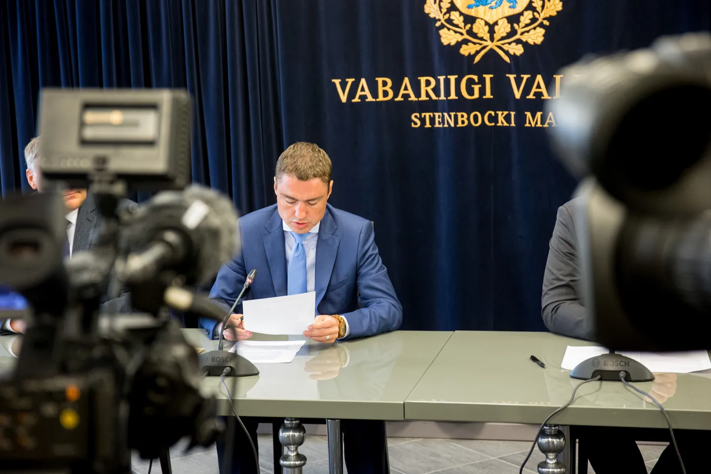 Valitsuse pressikonverents.