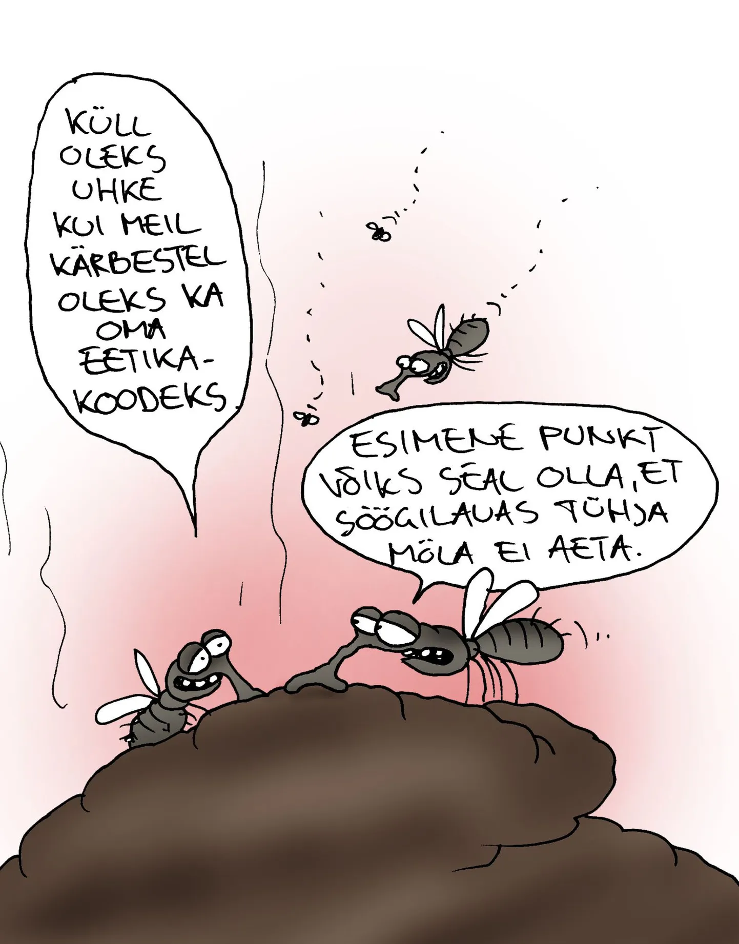 Kärbeste eetikakoodeks.