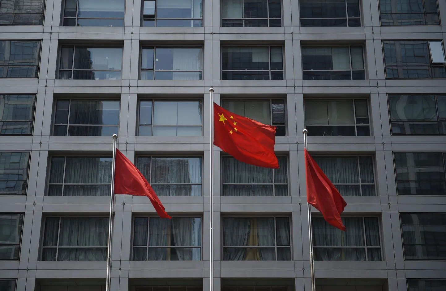 Hiina lipp Pekingis.