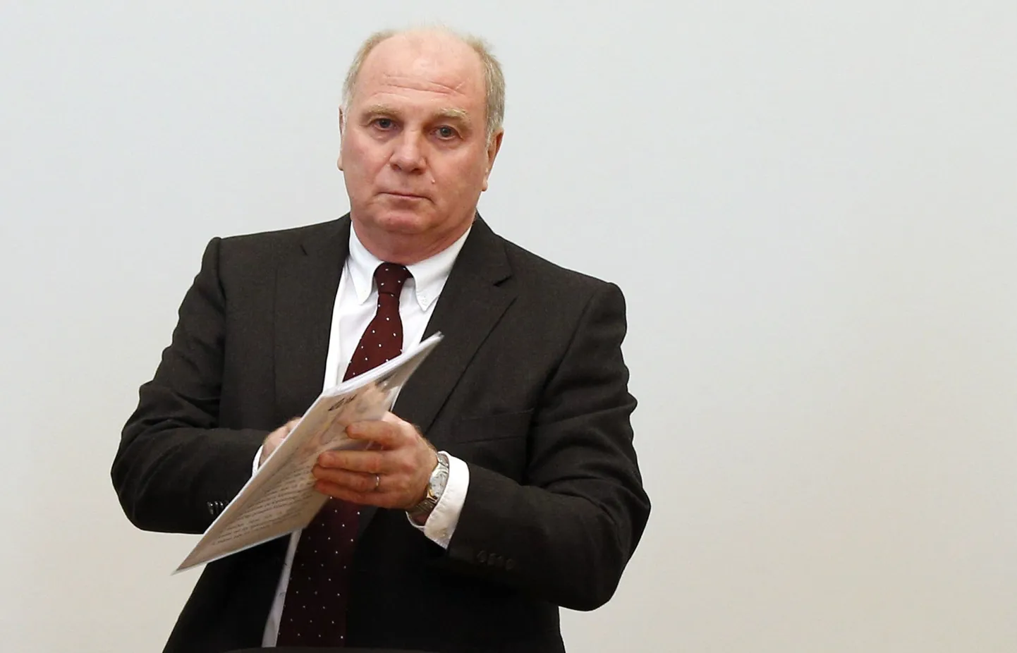Müncheni Bayerni endine president Uli Hoeness.