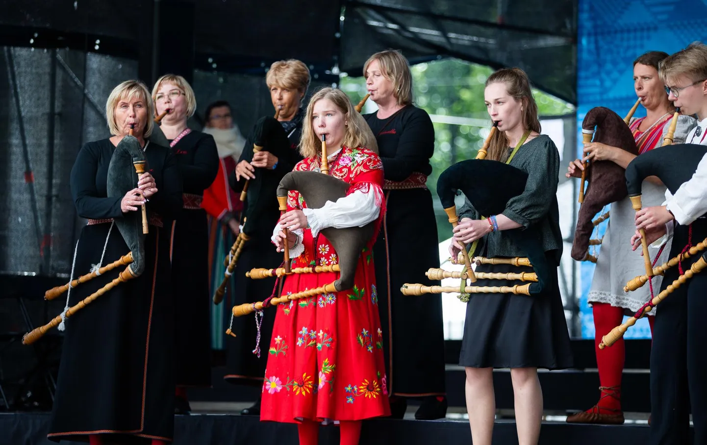 Rahvamuusikapidu Vabaduse väljakul FOTO: Joosep Pank