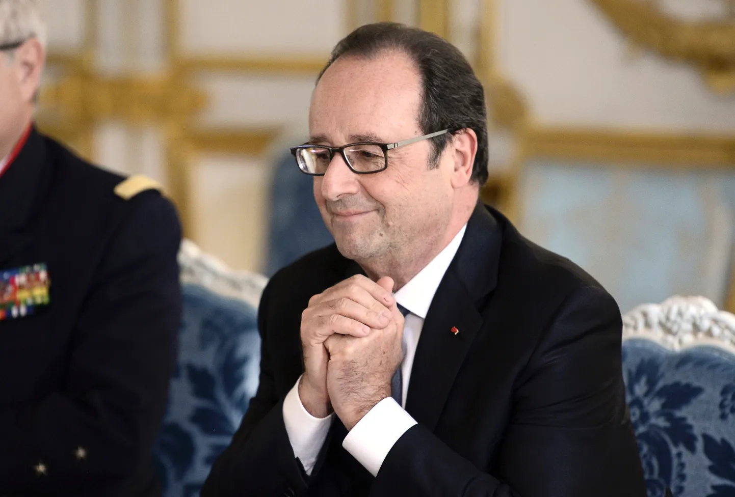 Prantsuse president François Hollande Élysée palees.