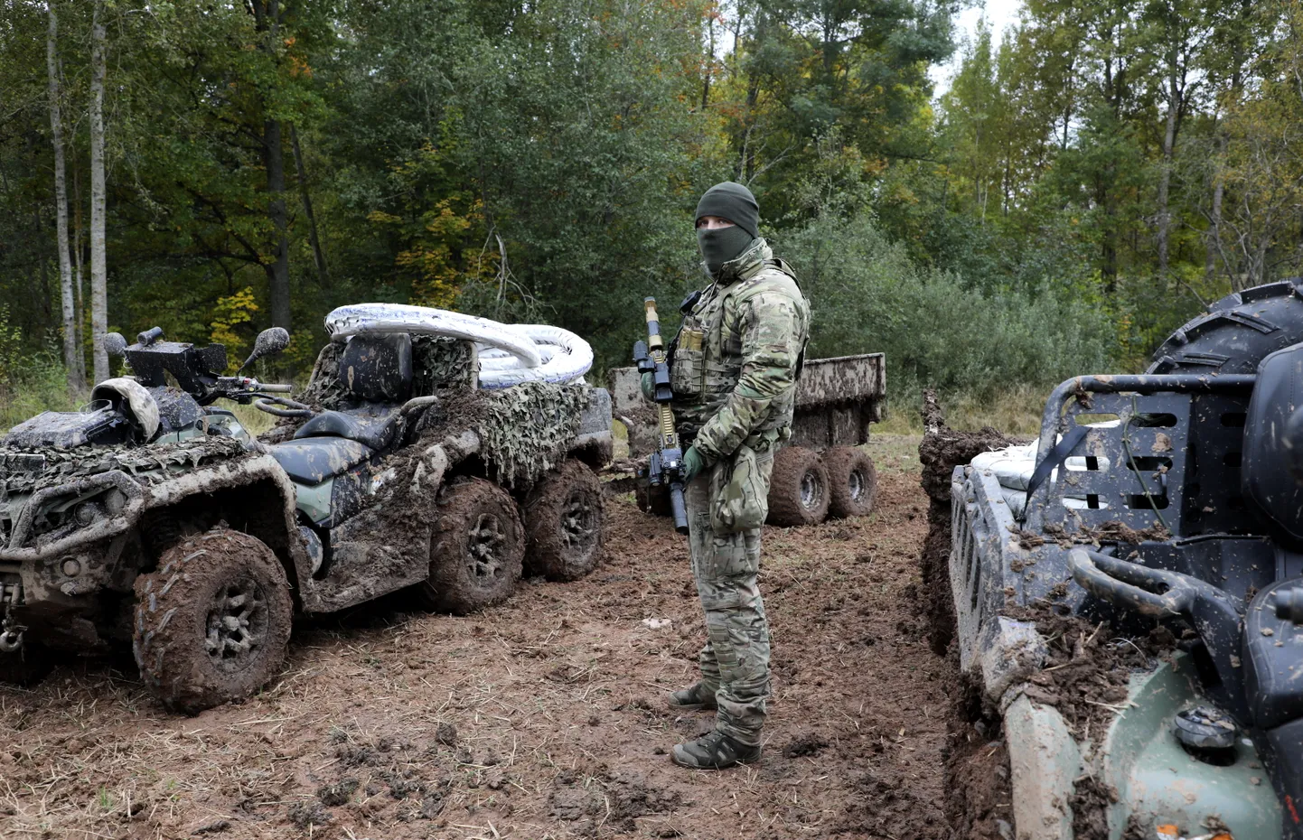 Военнослужащий Национальных вооруженных сил. Иллюстративное фото