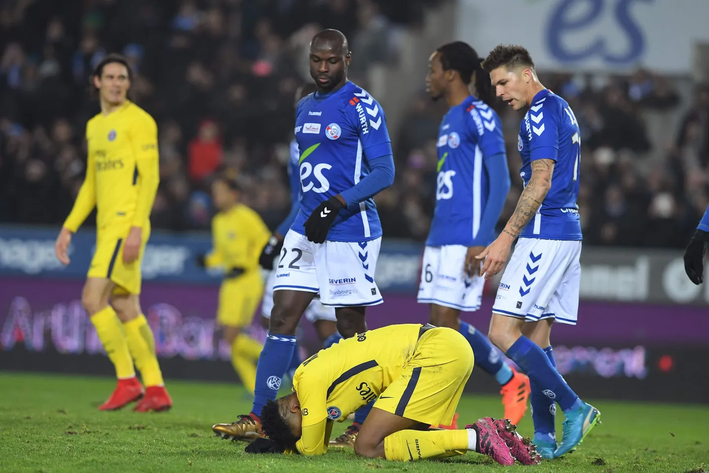 Strasbourg suutis PSG staarid kodus üle mängida.