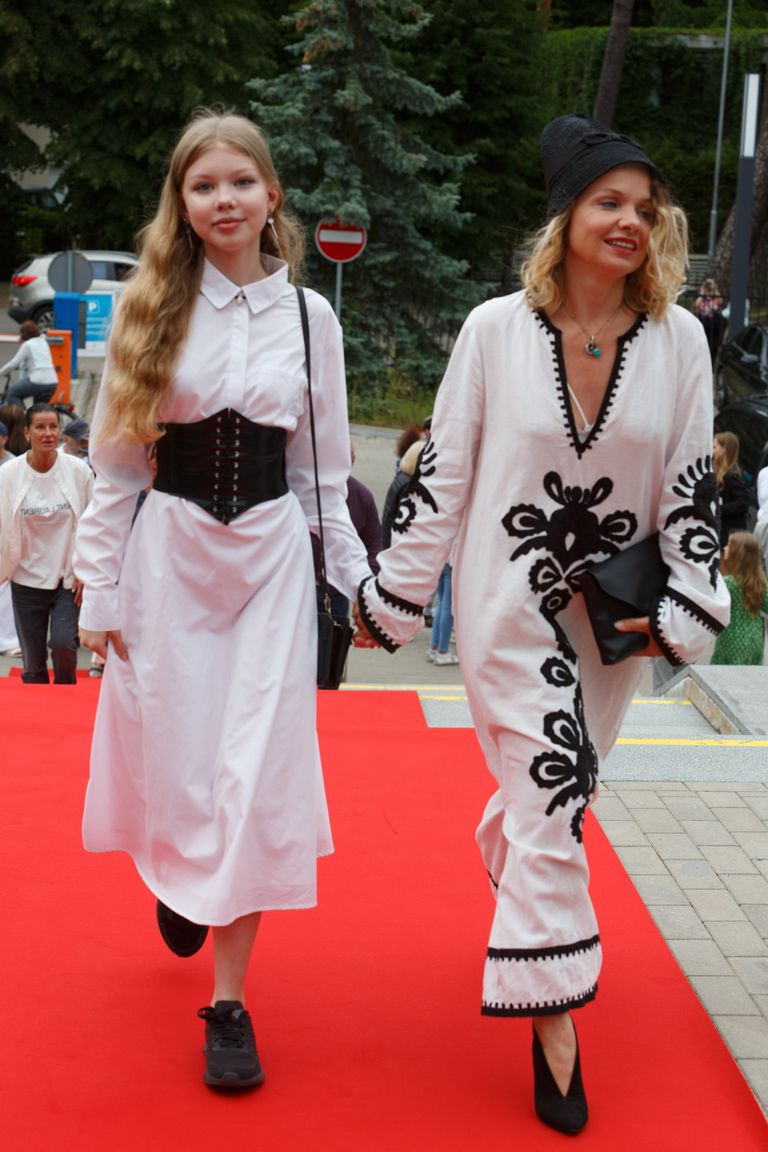 Екатерина Ланская с дочерью