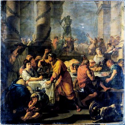 Prantsuse maalikunstniku Antoine-François Callet kujutlus roomlaste saturnaalidest.