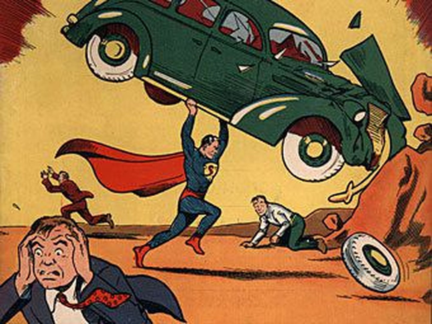 Обложка первого выпуска Action Comics