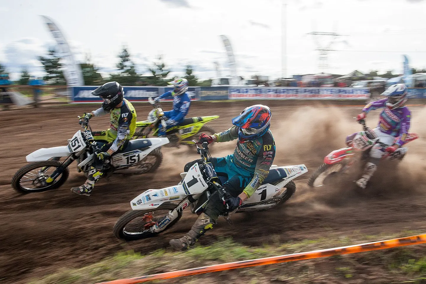 Eesti motokrossi meistrivõistlused Tihemetsas.