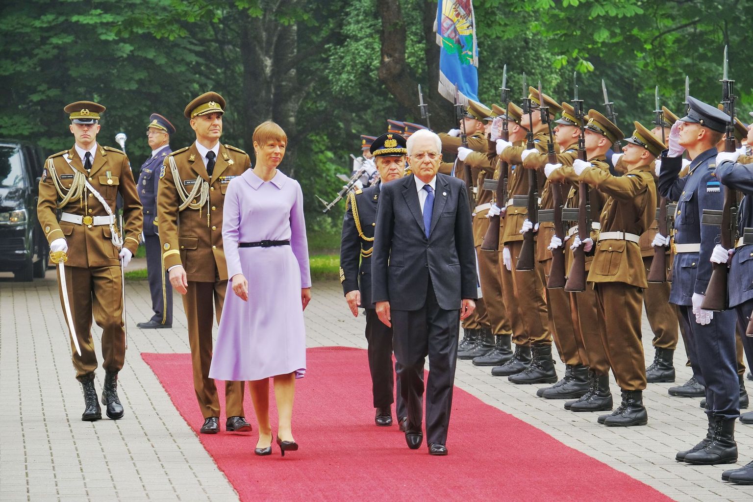 Kersti Kaljulaid kohtus Itaalia presidendiga.