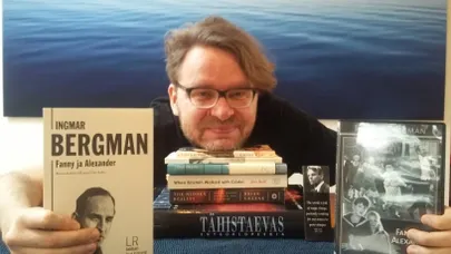 Jan Kaus ja raamatud.