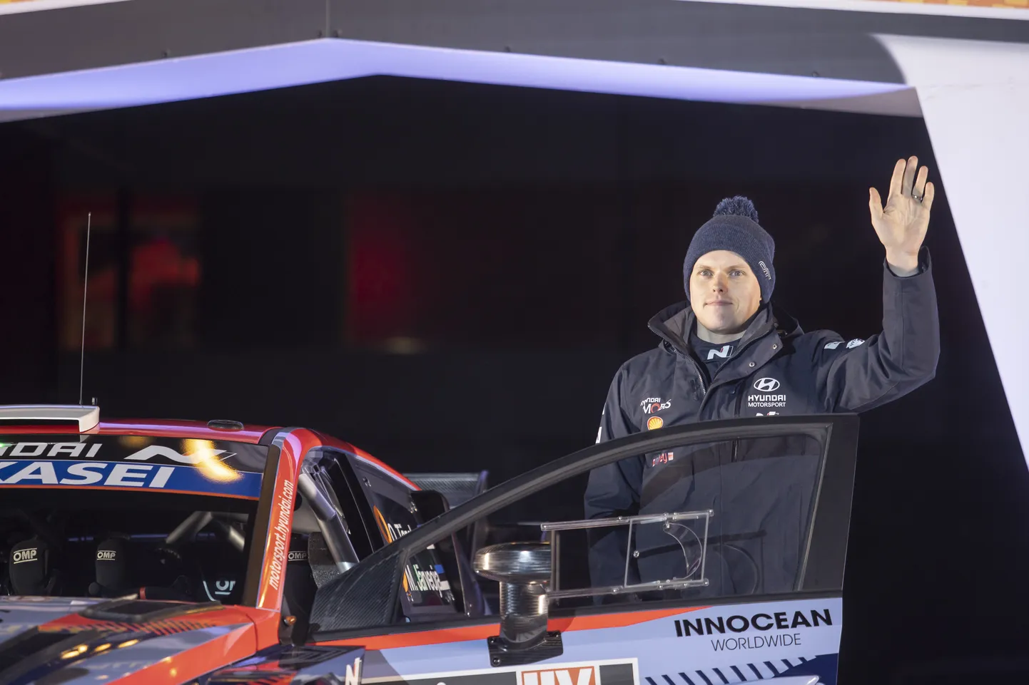 Ott Tänak Rootsi rallil.