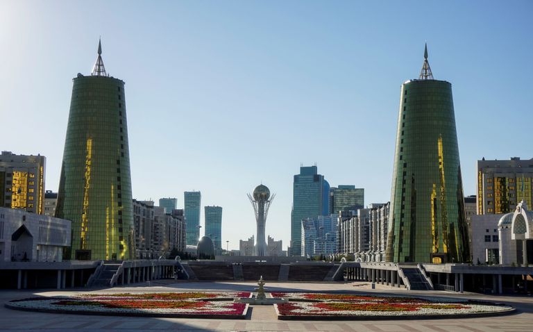 Kasahstani pealinna Astana peaväljak
