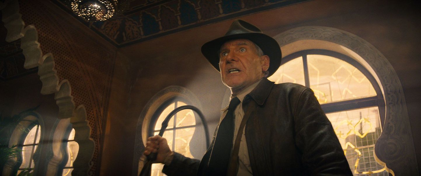 See kaabu. See kott. See piits. Harrison Ford astus ilmselt viimset korda kinolinale Indiana Jonesina.