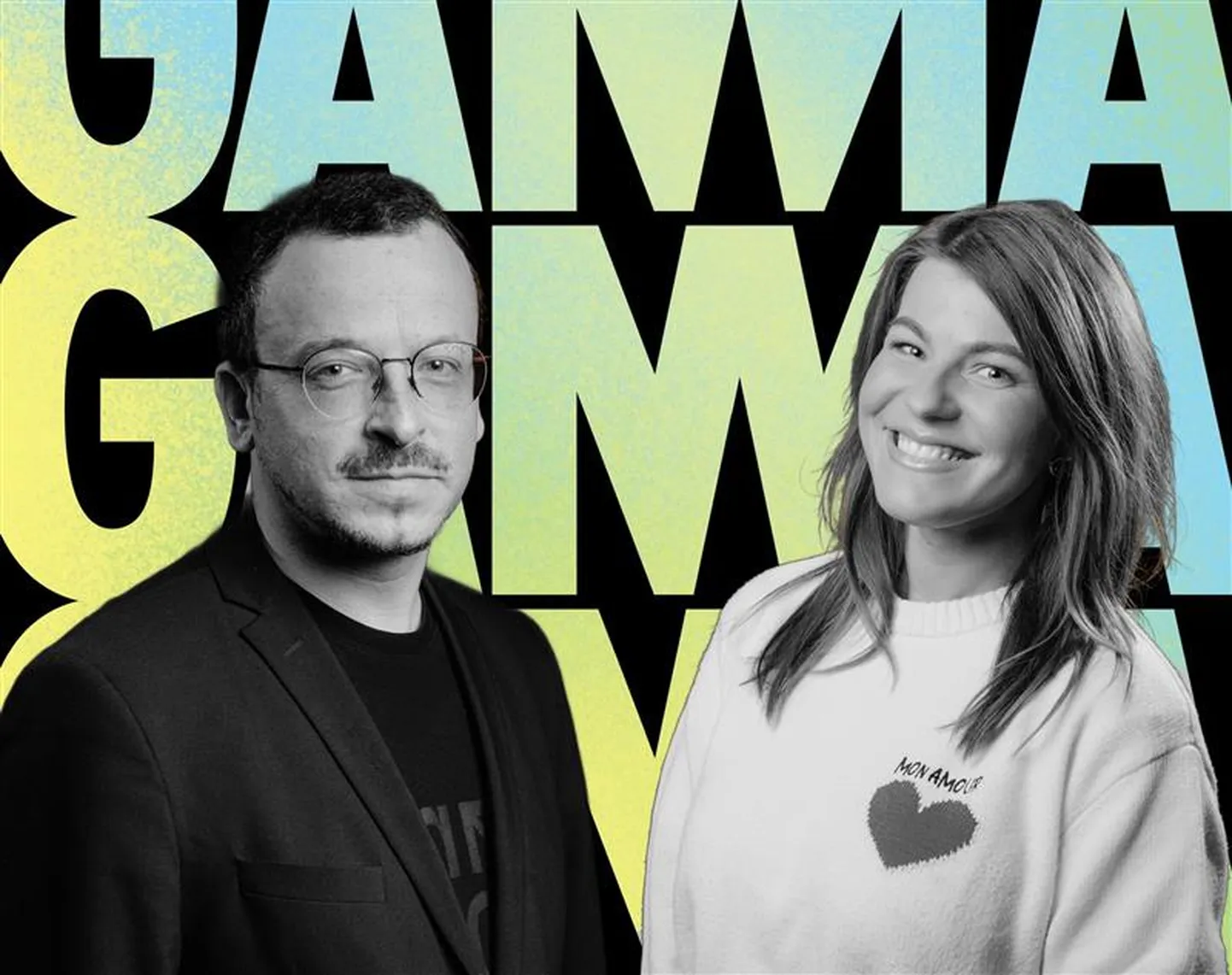 TVNET kultūras redaktors Toms Treibergs un Izklaides satura vadītāja Krista Garanča.