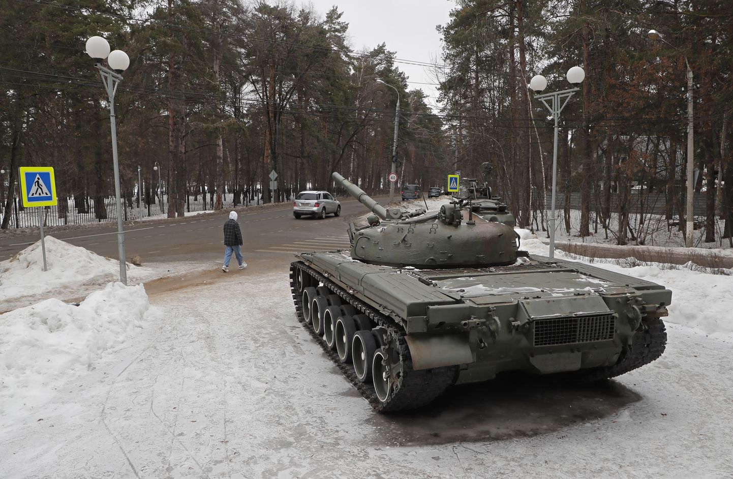 Padomju tanks - monuments Maskavā. Ilustratīvs attēls.