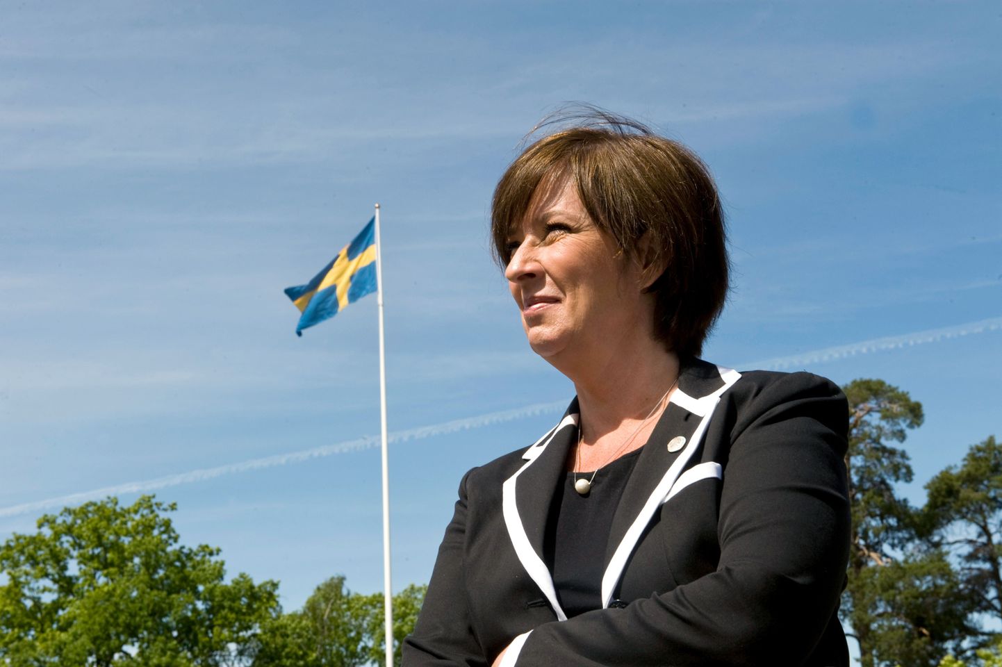 Sotsiaaldemokraatide liider Mona Sahlin