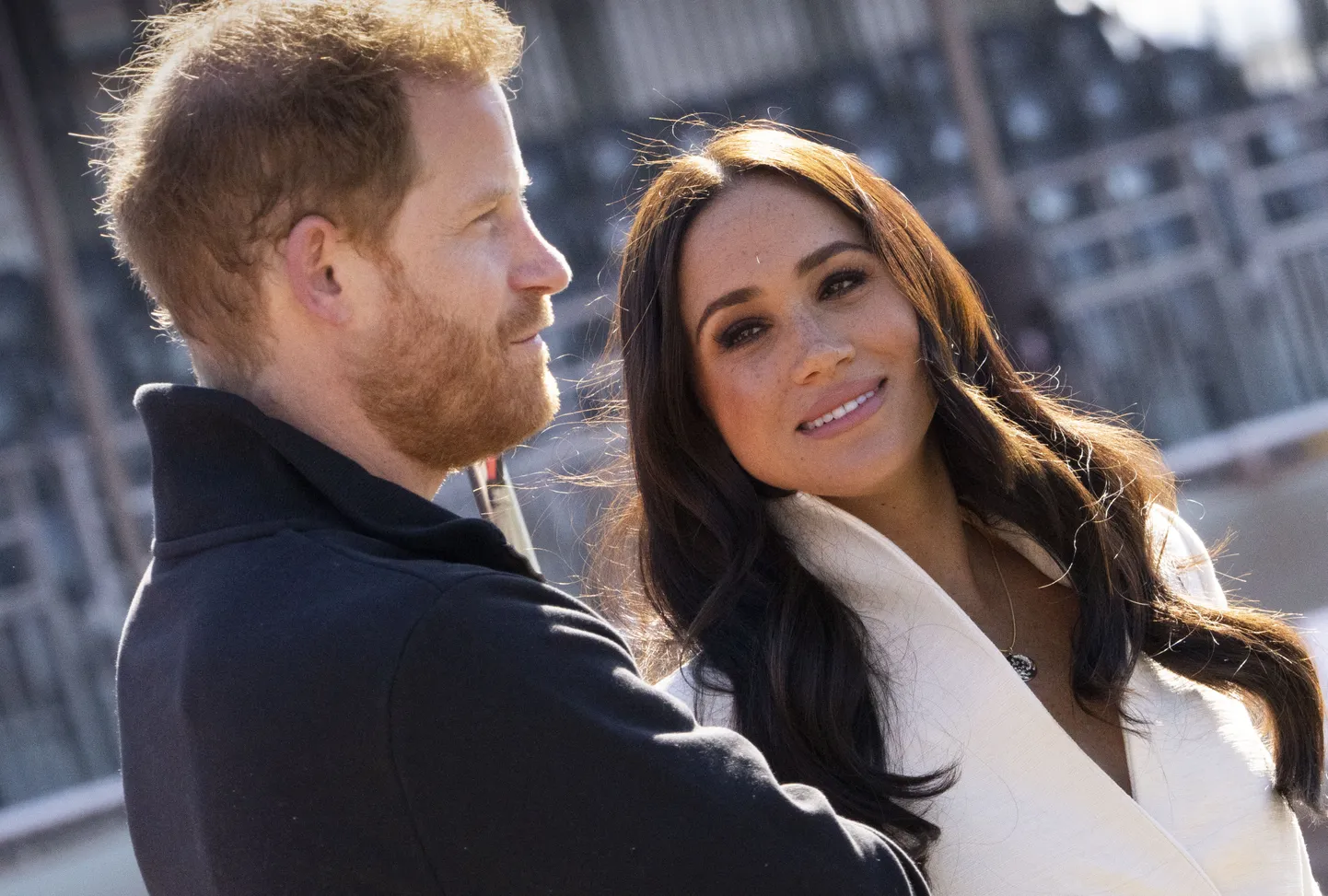 Meghan Markle koos abikaasa prints Harryga.