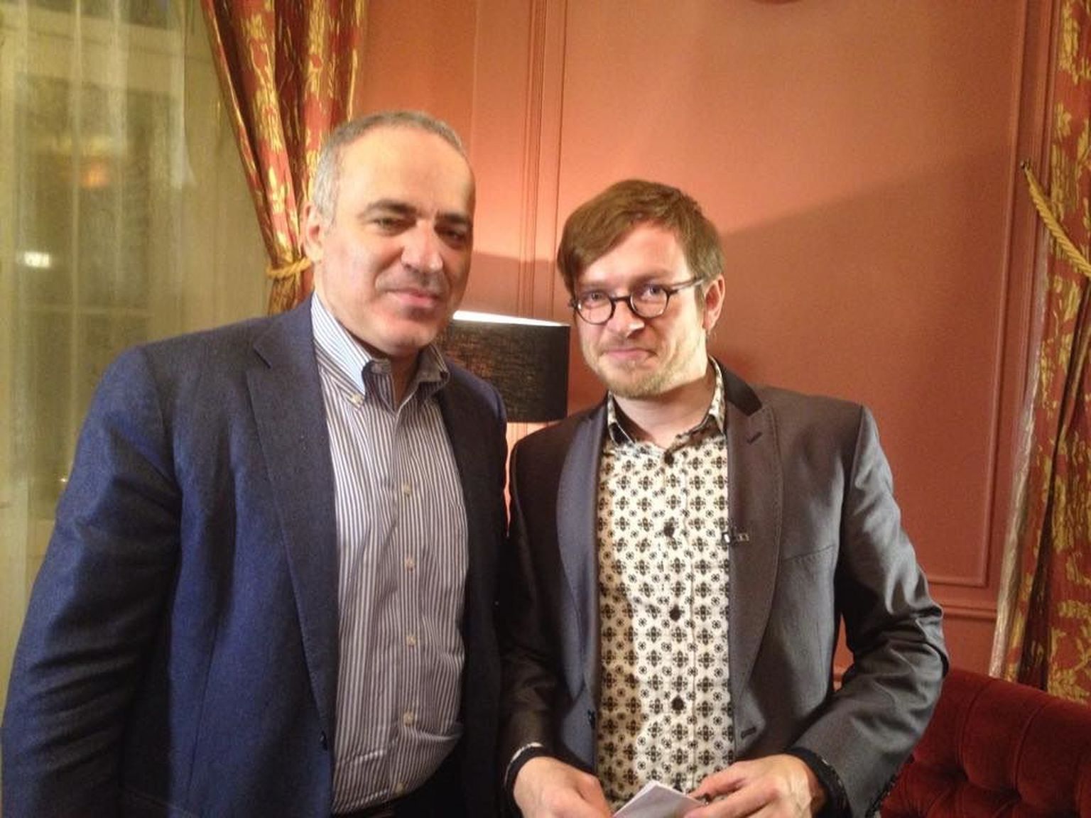 Garry Kasparov Jüri Muttikale - Putini eesmärk pole Eesti, Läti ja Leedu vallutamine
