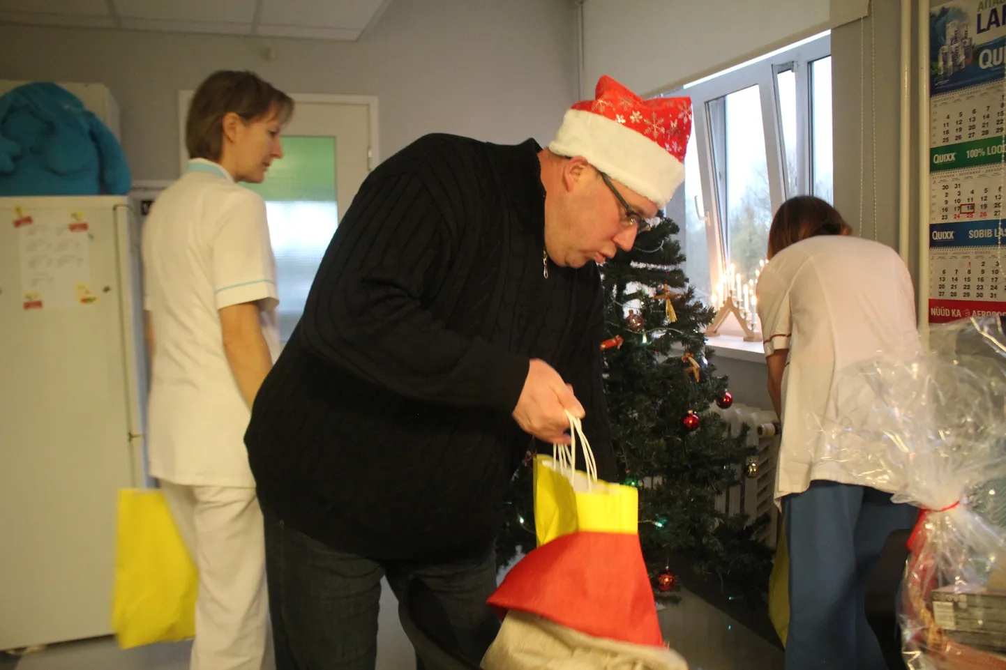 MTÜ Naerata ometi Järvamaa haiglas.