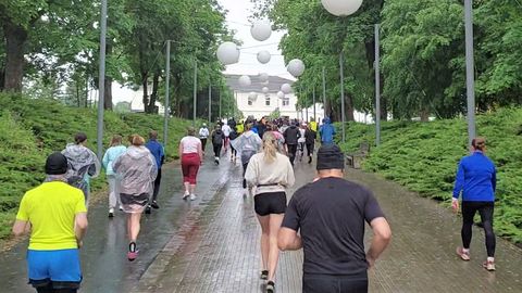 VIDEO ⟩ Jõhvi etapil jätkus Ida-Viru jooksusarja osavõturekordite põrmustamise traditsioon