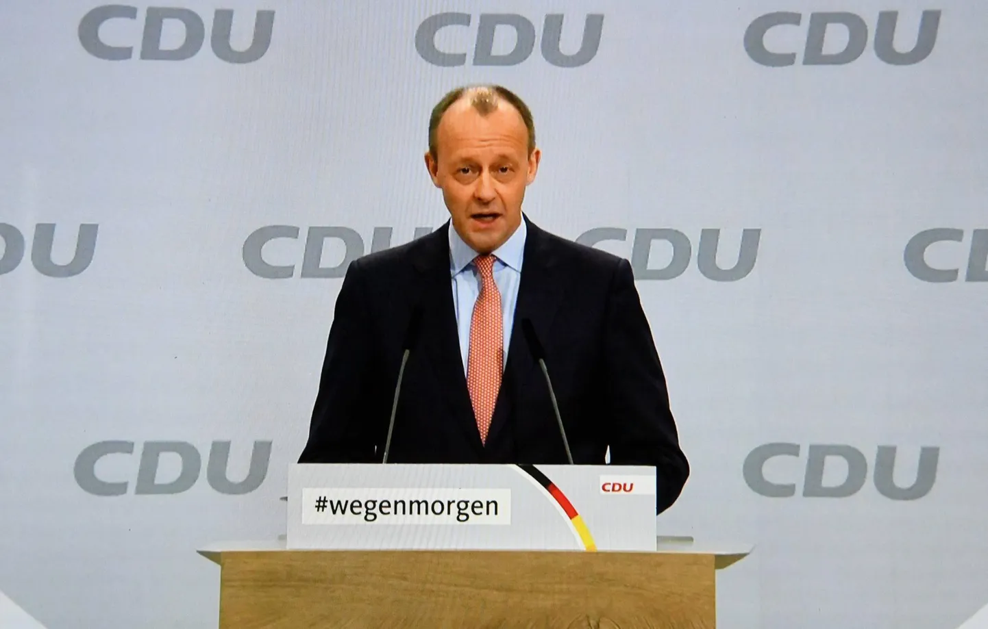 CDU poliitik Friedrich Merz.