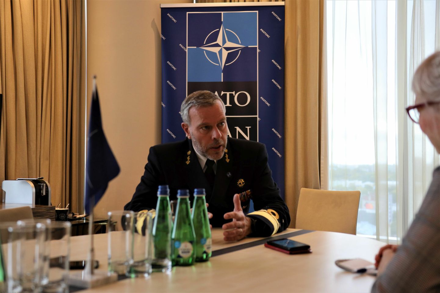 Роб Бауэр принимал участие в конференции Военного комитета НАТО в Таллинне (16–18 сентября 2022).