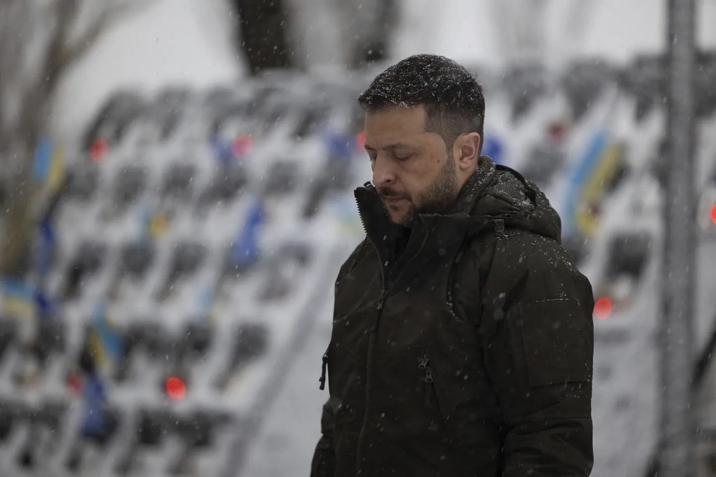 Ukraina president Volodõmõr Zelenskõi Kiievis 21. novembril 2024.