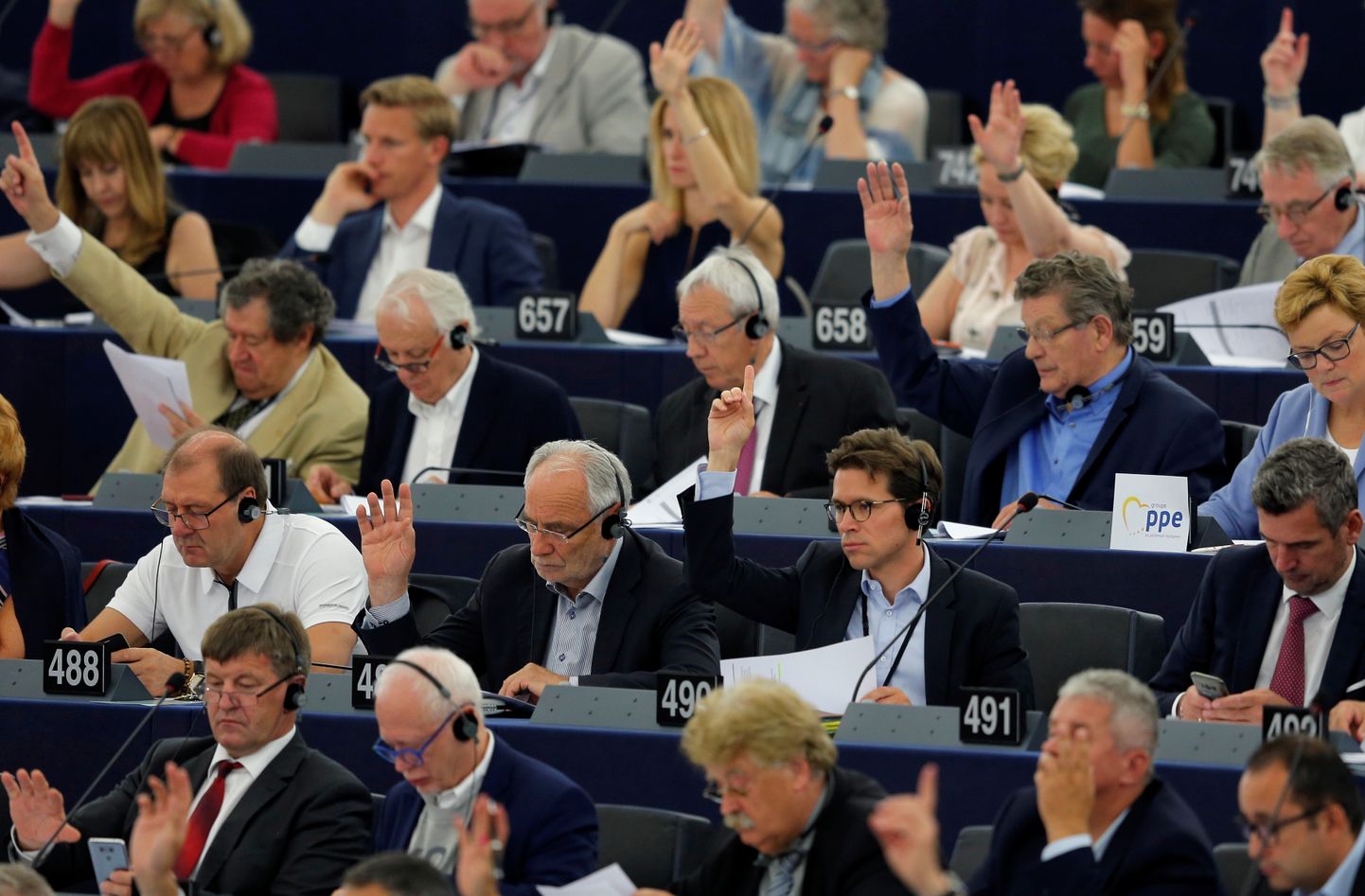 Eiropa Parlamenta sesija Strasbūrā