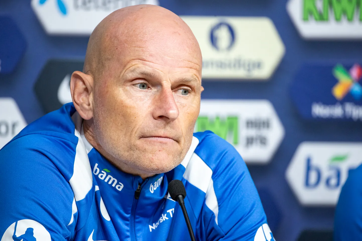 Norra jalgpallikoondise peatreener Stale Solbakken.