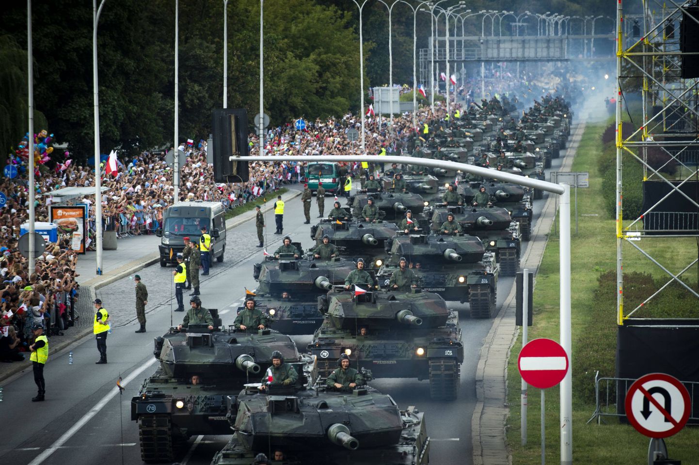Военный парад в Варшаве. Иллюстративное фото.