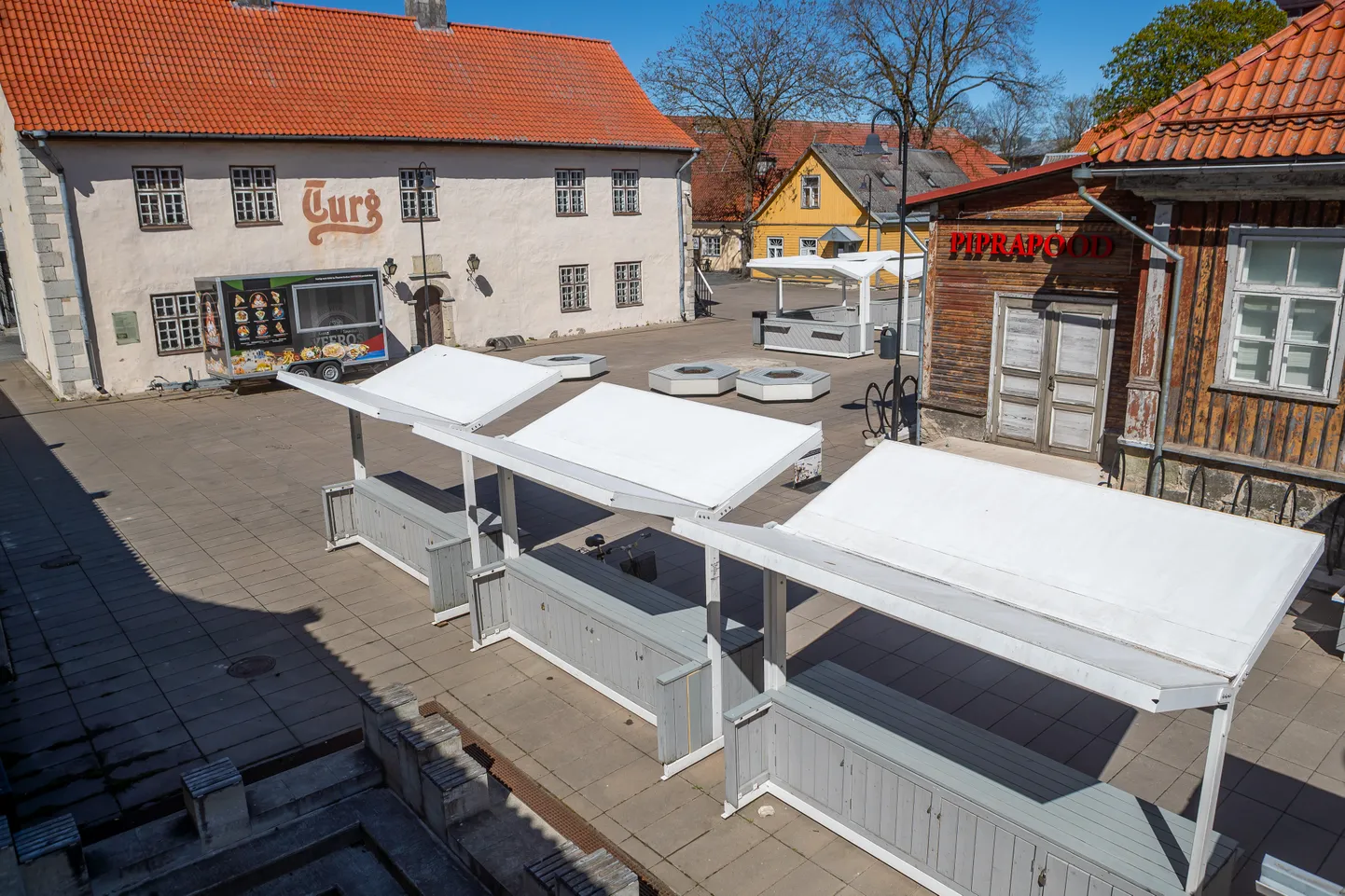 Kuressaare turuplats. 2025. aastal