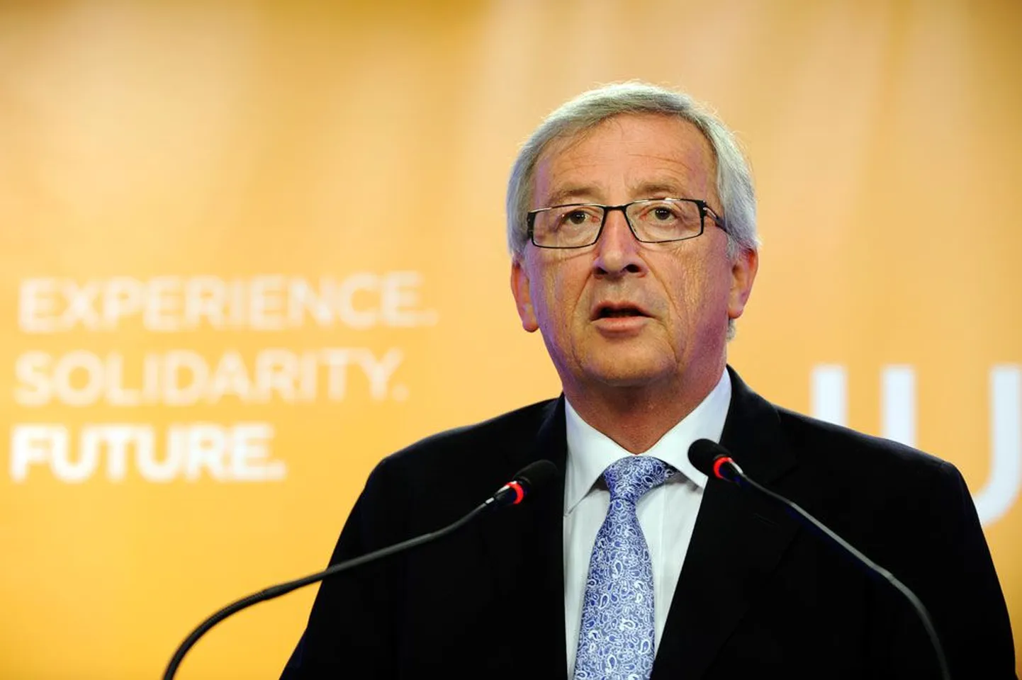 Luksemburgi endine peaminister 
Jean-Claude Juncker.