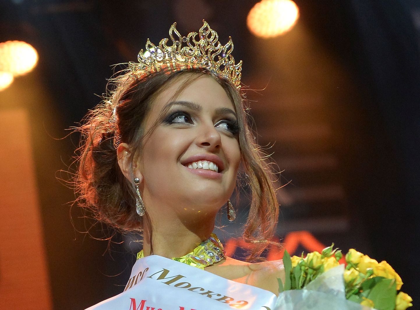 Miss Moskva 2015 missivõistluse võitja Oksana Vojevedina.