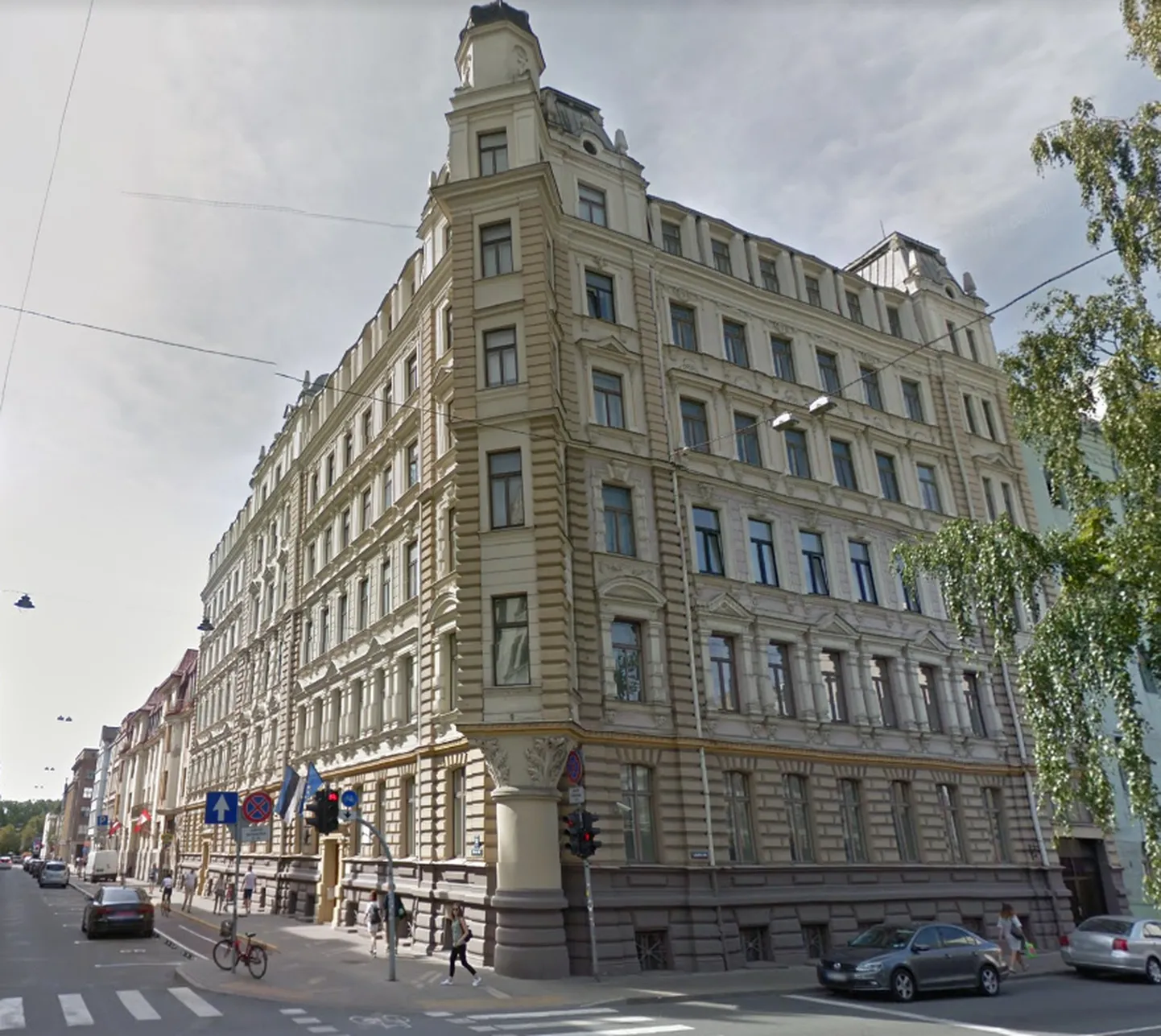 Eesti saatkonna hoone Riias.