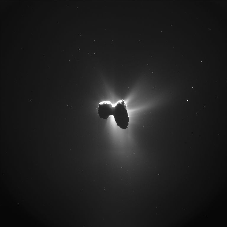 Euroopa Kosmoseagentuuri ESA foto komeet 67P/Tšurjumov-Gerassimenkost