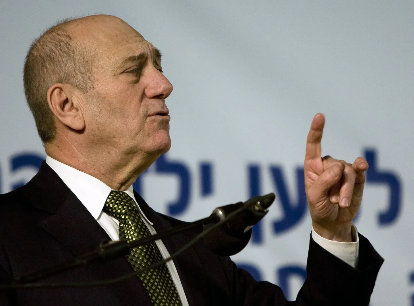 Iisraeli peaminister Ehud Olmert