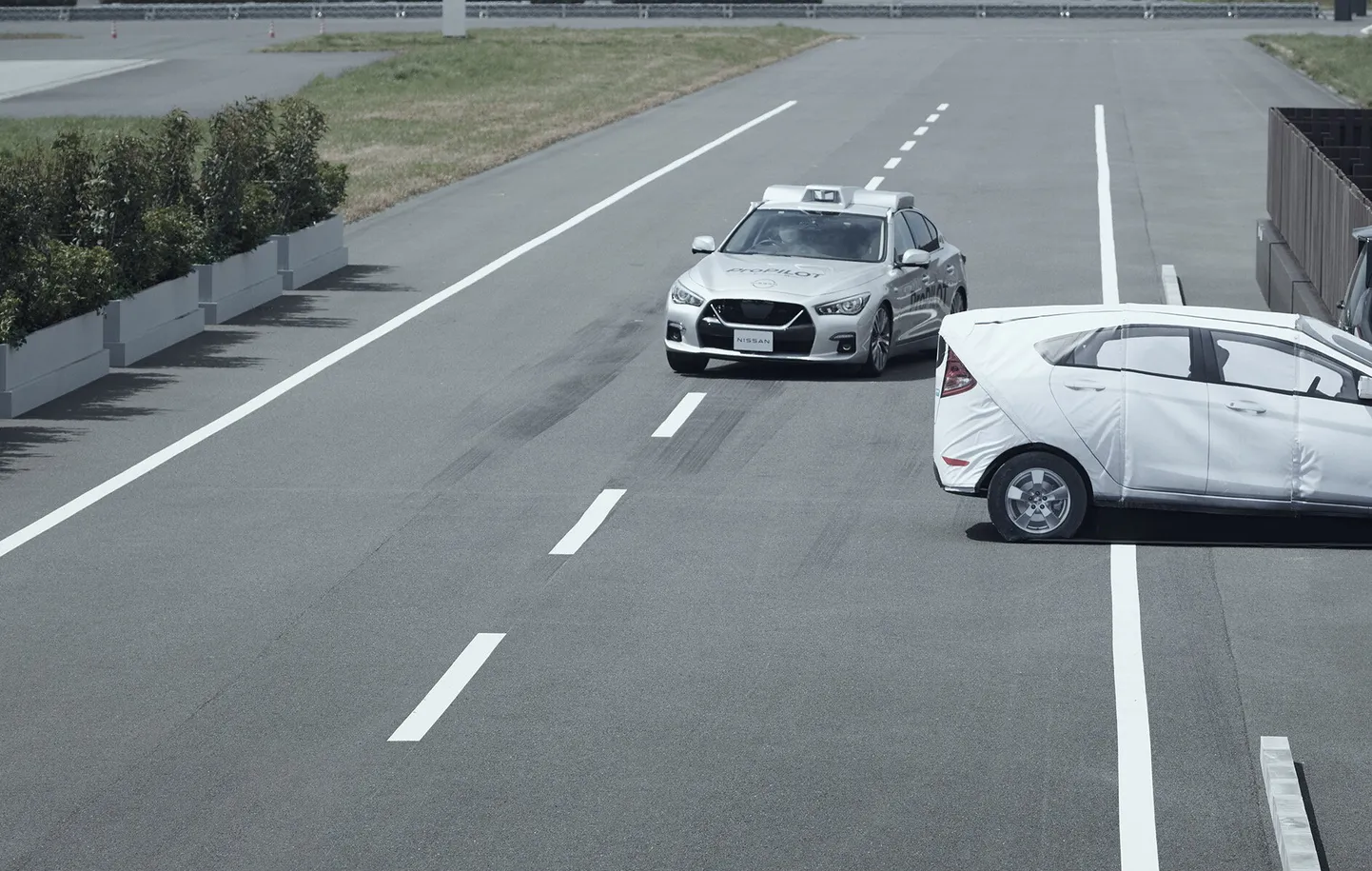 Nissan autopilots darbībā