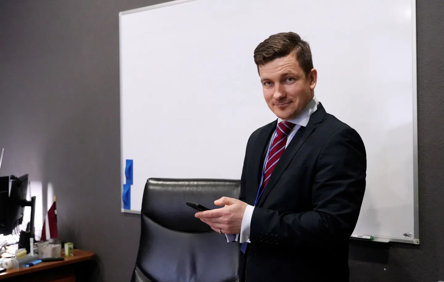 Rīgas pašvaldības Vēlēšanu komisijas priekšsēdētājs Māris Zviedris Centrālajā vēlēšanu komisijā